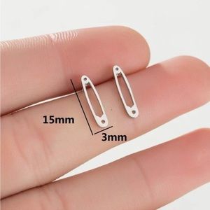 SAFETY PIN EARRINGS